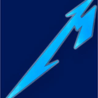 M with blue wallpaper