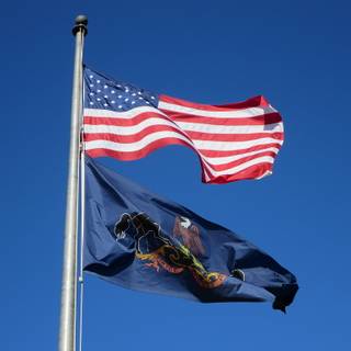 American region flag wallpaper