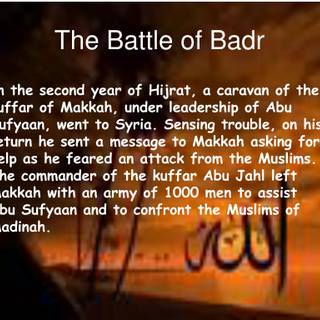 The Battle of Badr wallpaper