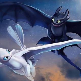 Toothless 4k wallpaper