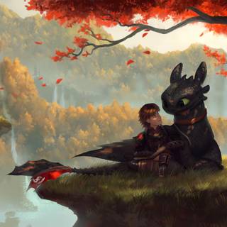 Toothless 4k wallpaper