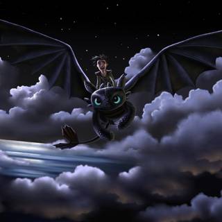Toothless 4k wallpaper
