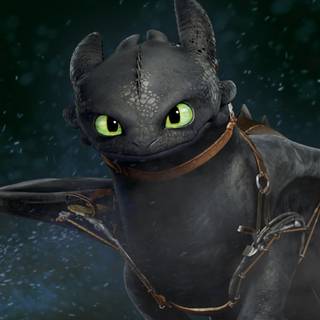 Toothless computer wallpaper