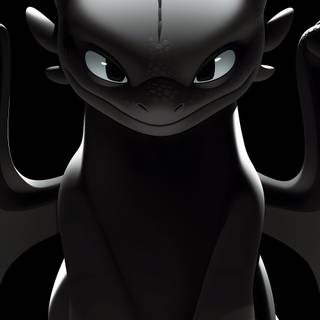 Toothless 4k wallpaper