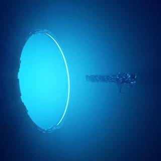 Space portal wallpaper