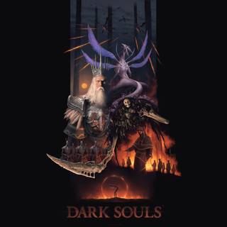 Dark Souls minimalist wallpaper