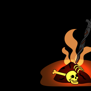 Dark Souls minimalist wallpaper