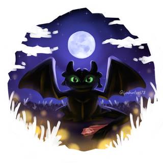 Toothless 4k wallpaper