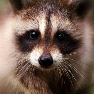 Baby raccoon wallpaper