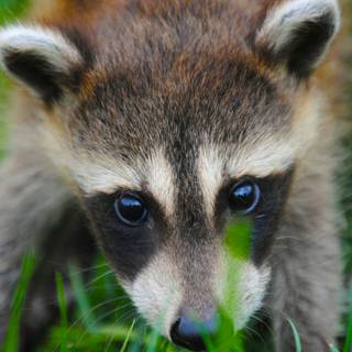 Baby raccoon wallpaper