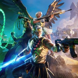 Fortnite laptop wallpaper