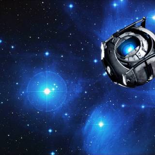 Space portal wallpaper