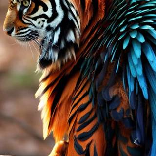 AI animals wallpaper