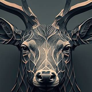 AI animals wallpaper