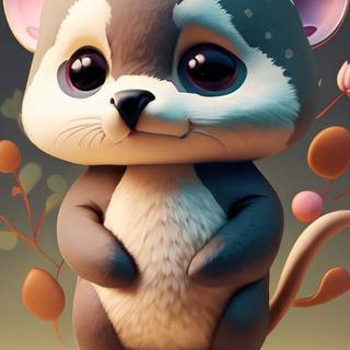 AI animals wallpaper