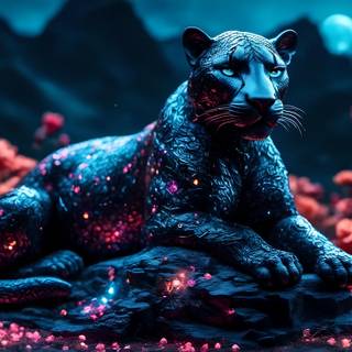 AI animals wallpaper