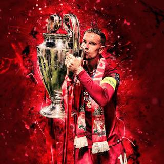 Liverpool trophy wallpaper