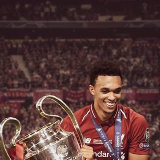 Liverpool trophy wallpaper