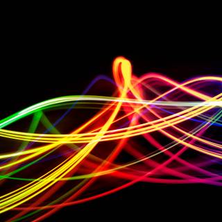 Light rainbow wallpaper