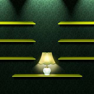 Shelves desktop wallpaper