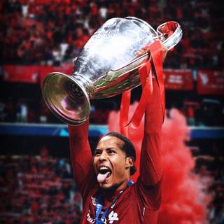 Liverpool trophy wallpaper