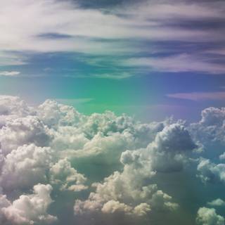 Light rainbow wallpaper