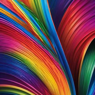Light rainbow wallpaper