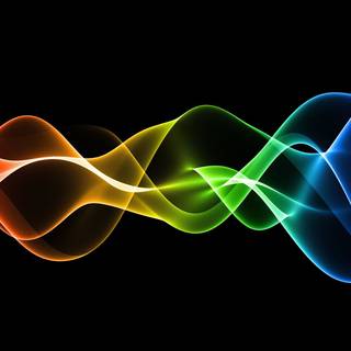 Light rainbow wallpaper