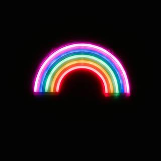 Light rainbow wallpaper