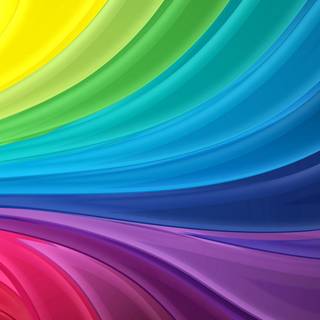 Light rainbow wallpaper