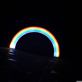 Light rainbow wallpaper