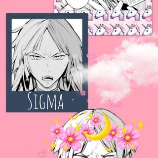 Sigma anime phone wallpaper