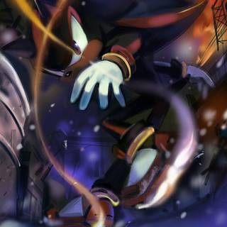 Shadow The Hedgehog iPhone wallpaper