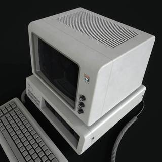 Retro 80s computer wallpaper