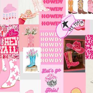 Country preppy wallpaper