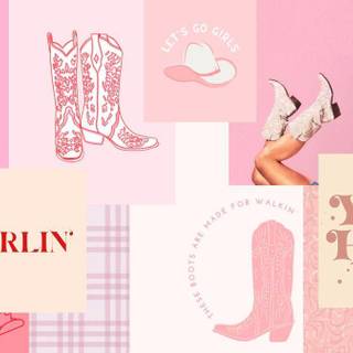 Country preppy wallpaper