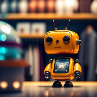 Mini robot wallpaper