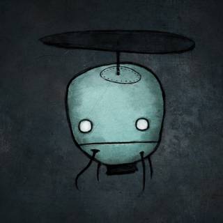 Mini robot wallpaper