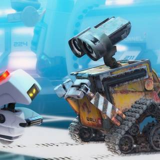 Mini robot wallpaper