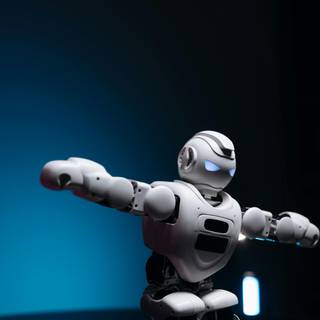 Mini robot wallpaper