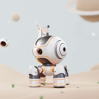 Mini robot wallpaper