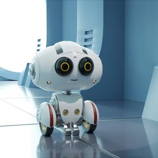 Mini robot wallpaper