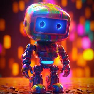 Mini robot wallpaper