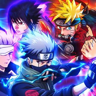 JJK and Naruto wallpaper