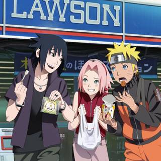 Naruto Team 7 phone wallpaper