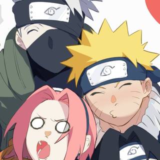 Naruto Team 7 phone wallpaper