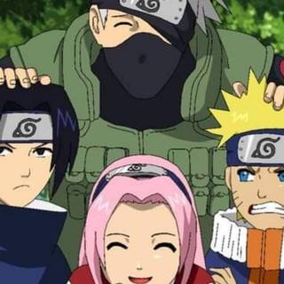Naruto Team 7 phone wallpaper