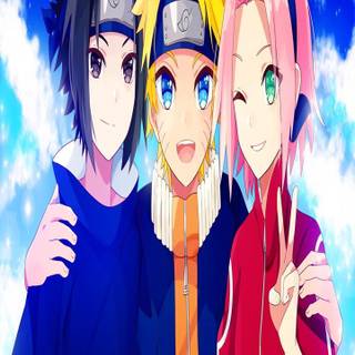 Naruto Team 7 phone wallpaper