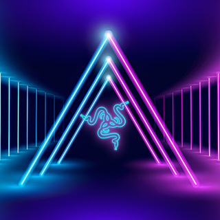 Razer neon wallpaper