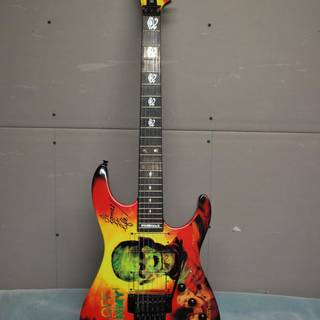Kirk Hammett ESP guitar wallpaper